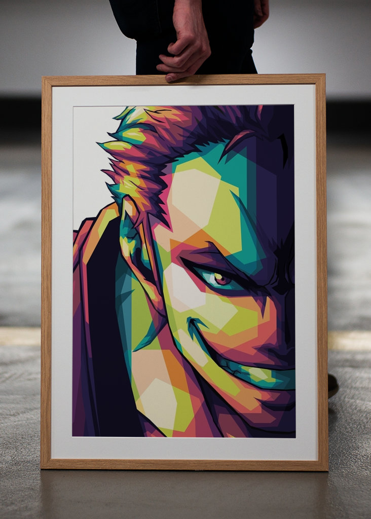 Roronoa Zoro Pop Art 