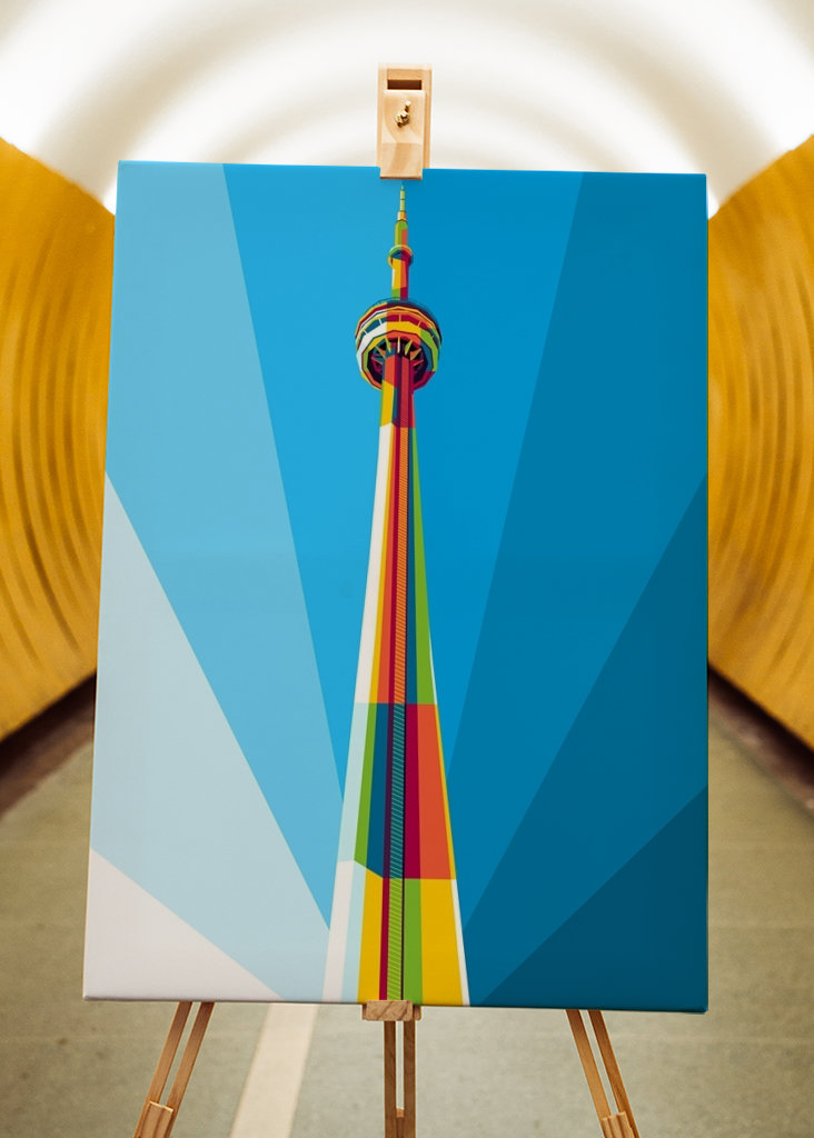 Pop Art du Canada de la Tour CN