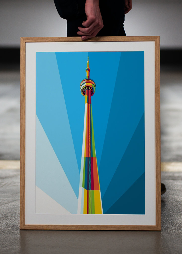 Pop Art du Canada de la Tour CN