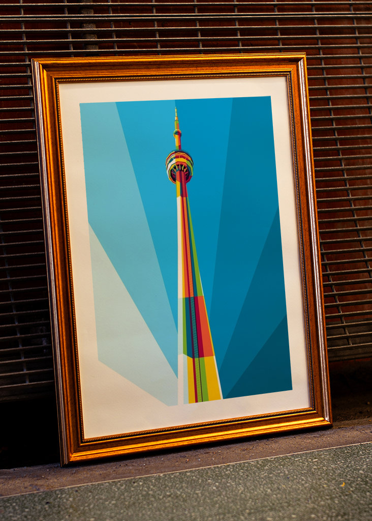 Pop Art du Canada de la Tour CN