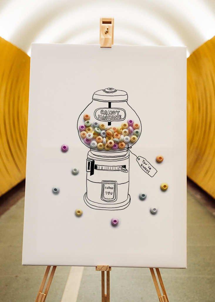 Distributeur automatique de bonbons 