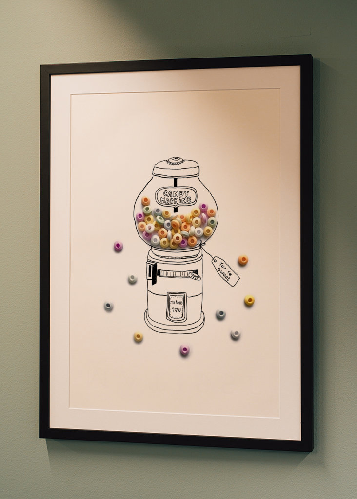 Distributeur automatique de bonbons 