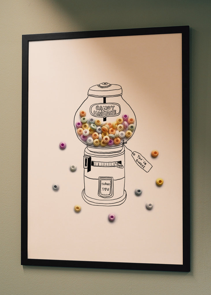 Distributeur automatique de bonbons 