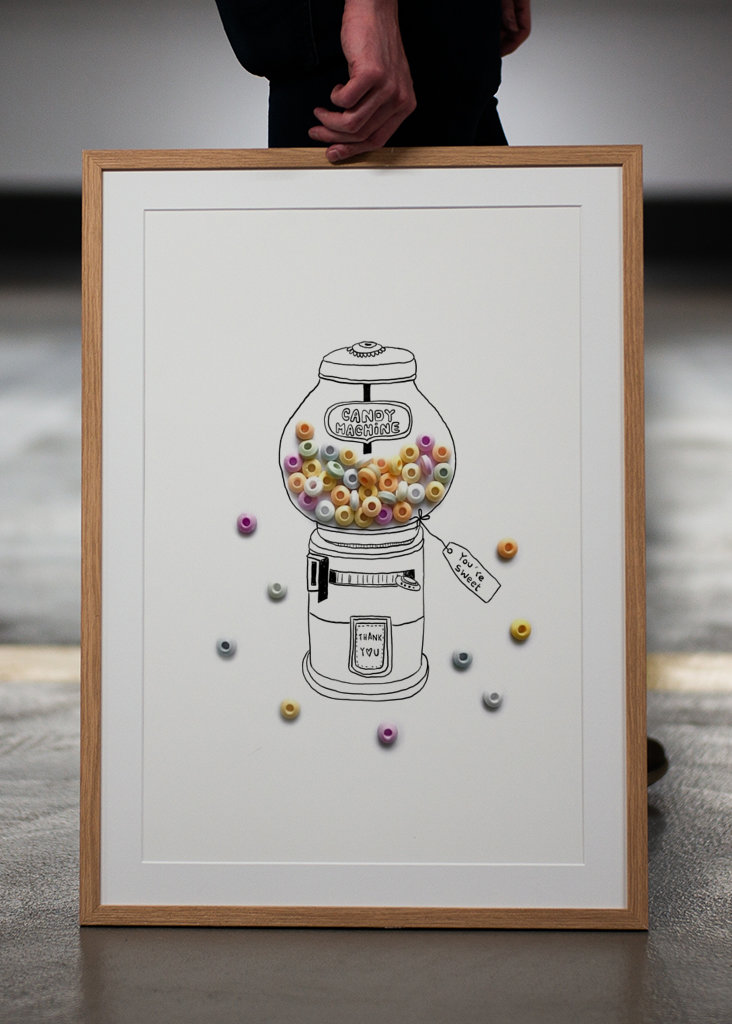 Distributeur automatique de bonbons 