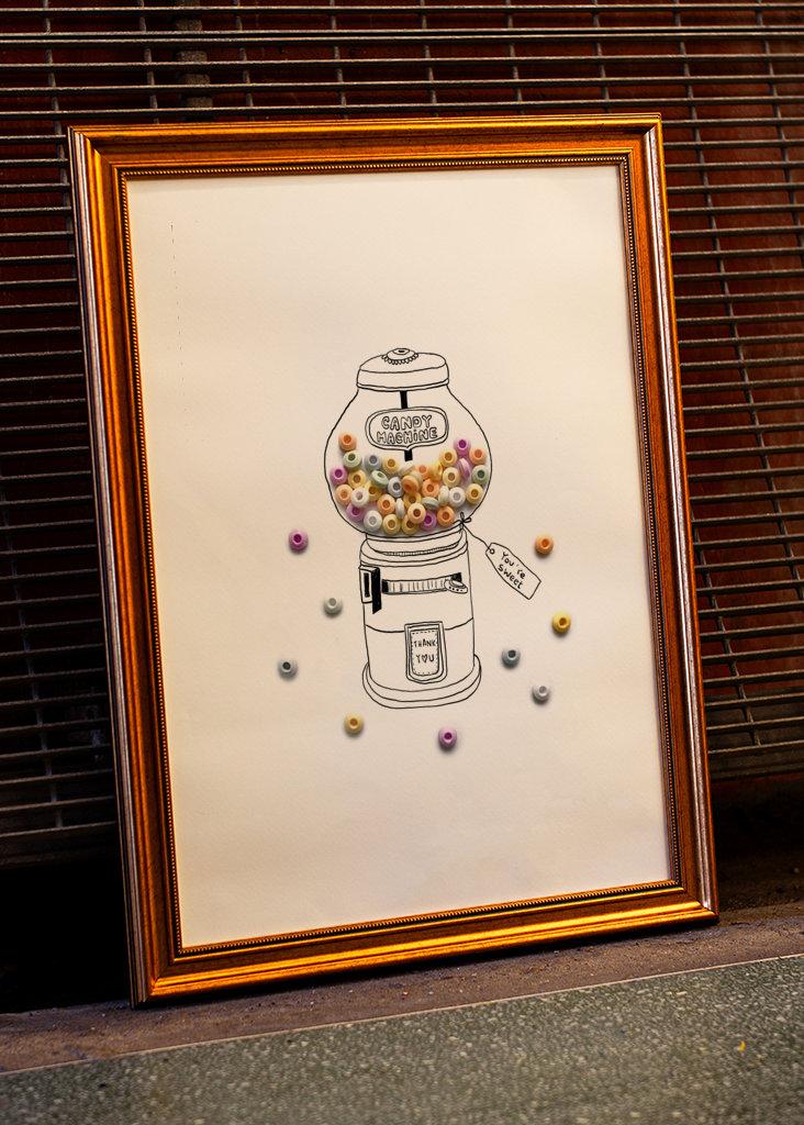 Distributeur automatique de bonbons 