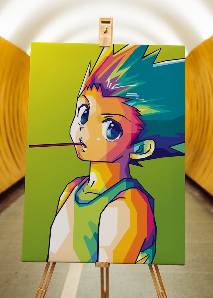 Gon Freecss WPAP