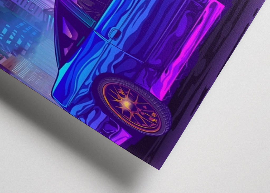 JDM Mazda RX7 Synthwave