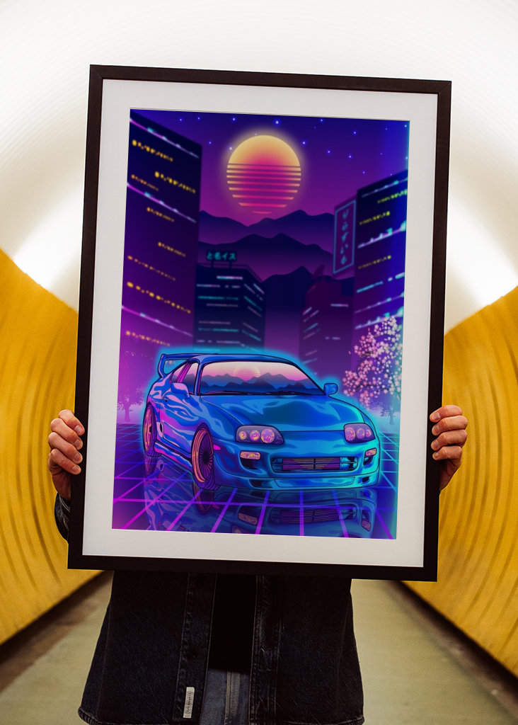 Toyota SUPRA mk4 Tokyo city