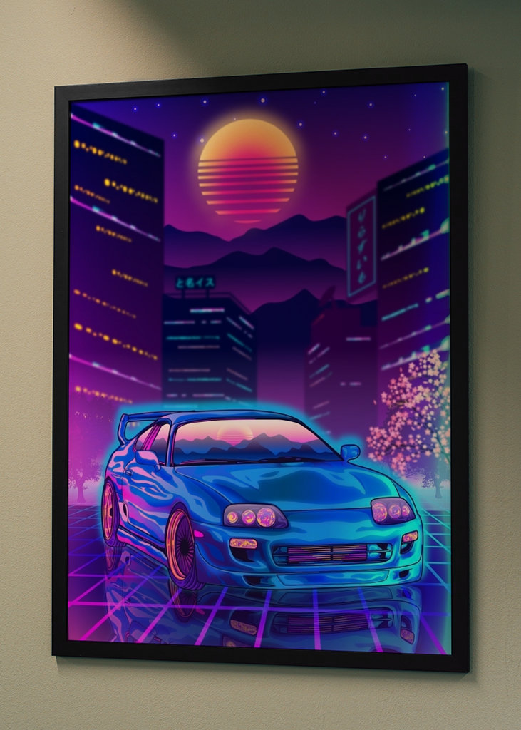 Toyota SUPRA mk4 Tokyo city