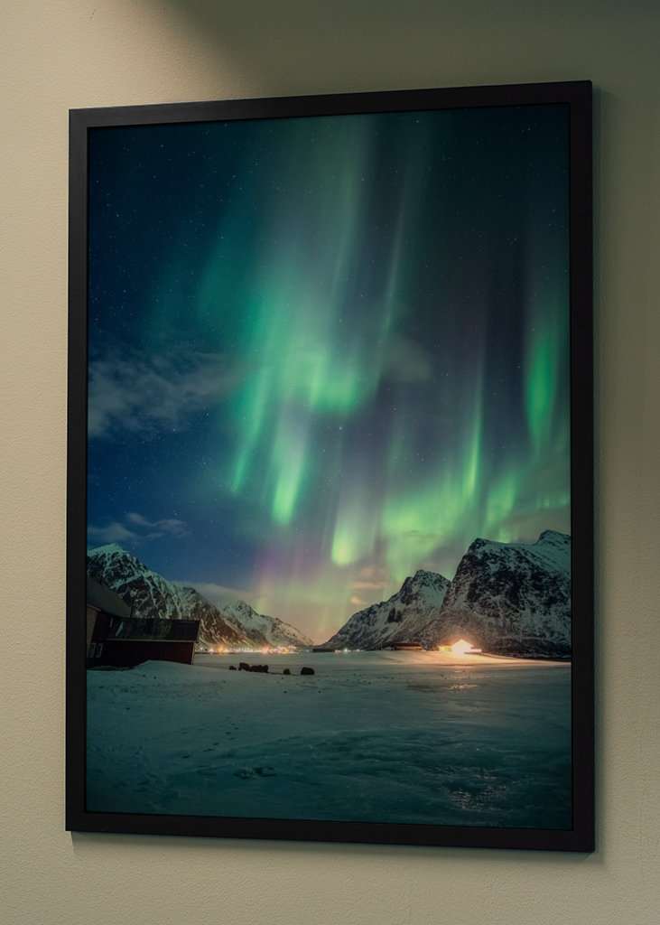 Polarlichter am Nordpol