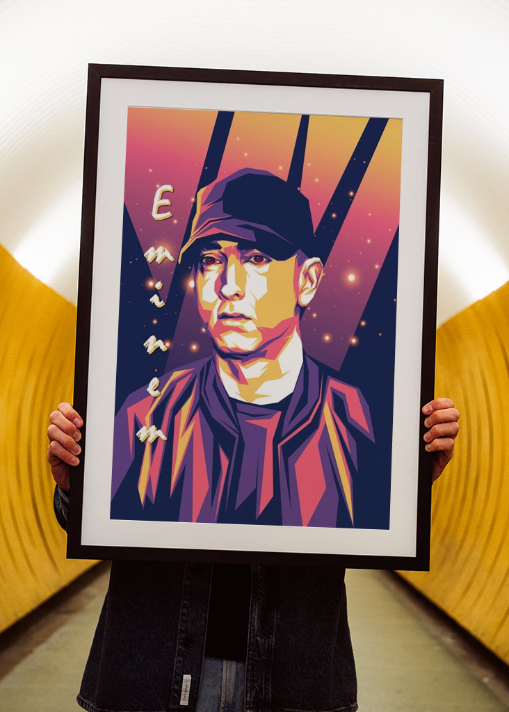 Eminem Pop Art Rapper