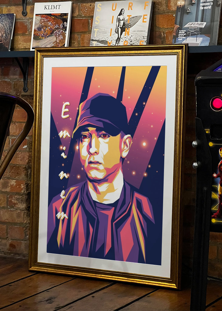 Eminem Pop Art Rapper