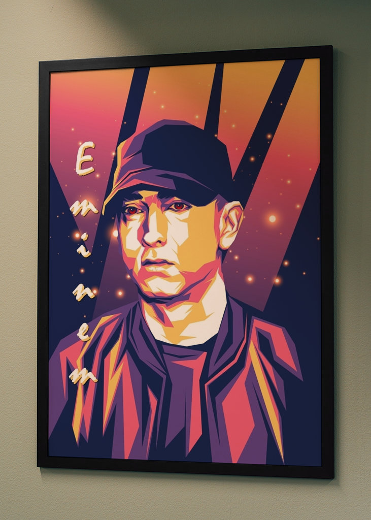 Eminem Pop Art Rapper
