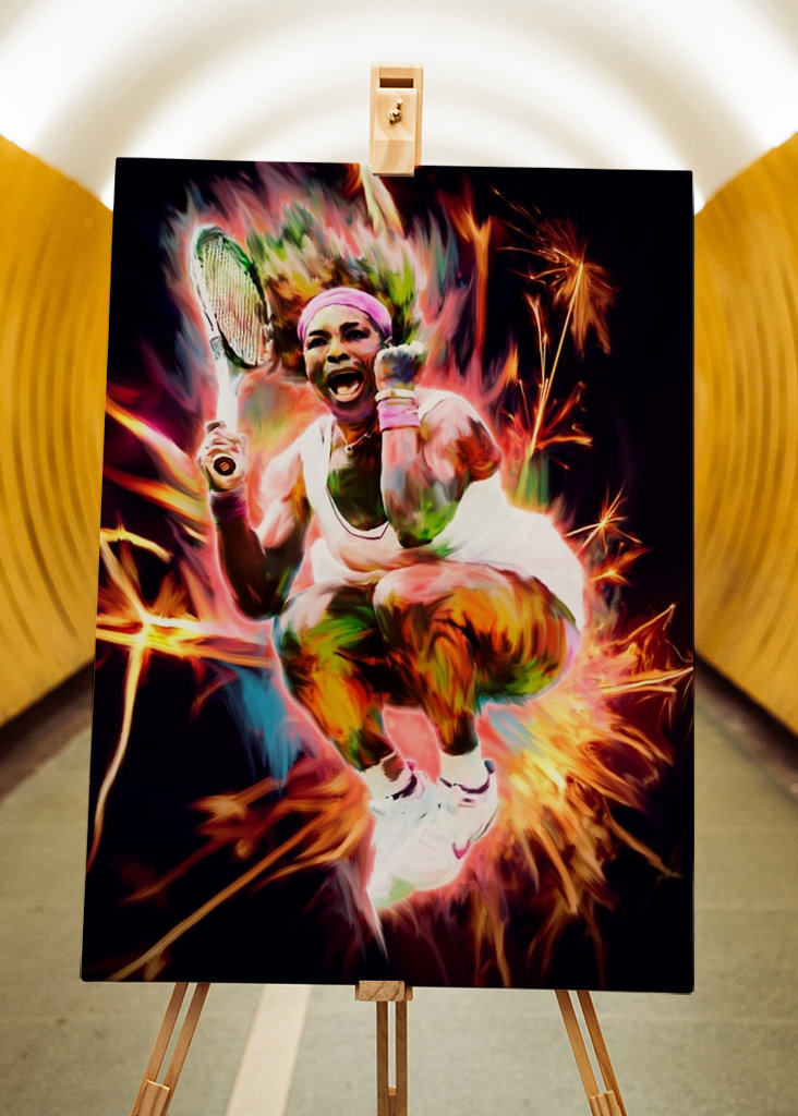 Pop art de Serena Williams