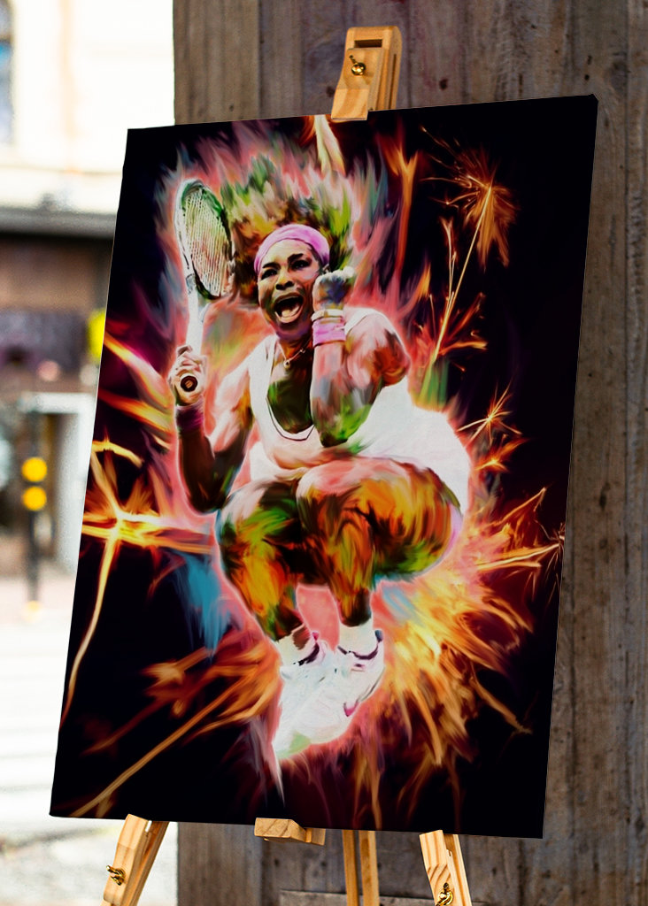 Pop art de Serena Williams