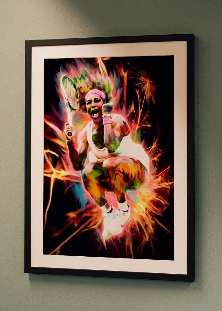 Pop art de Serena Williams