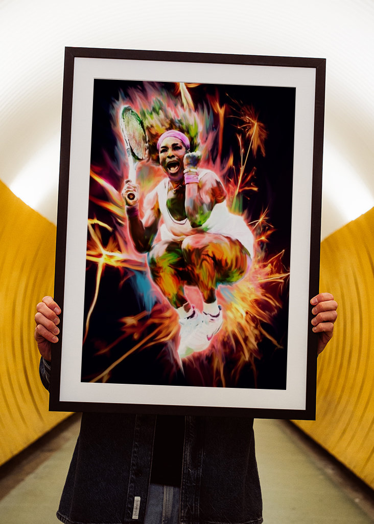 Pop art de Serena Williams