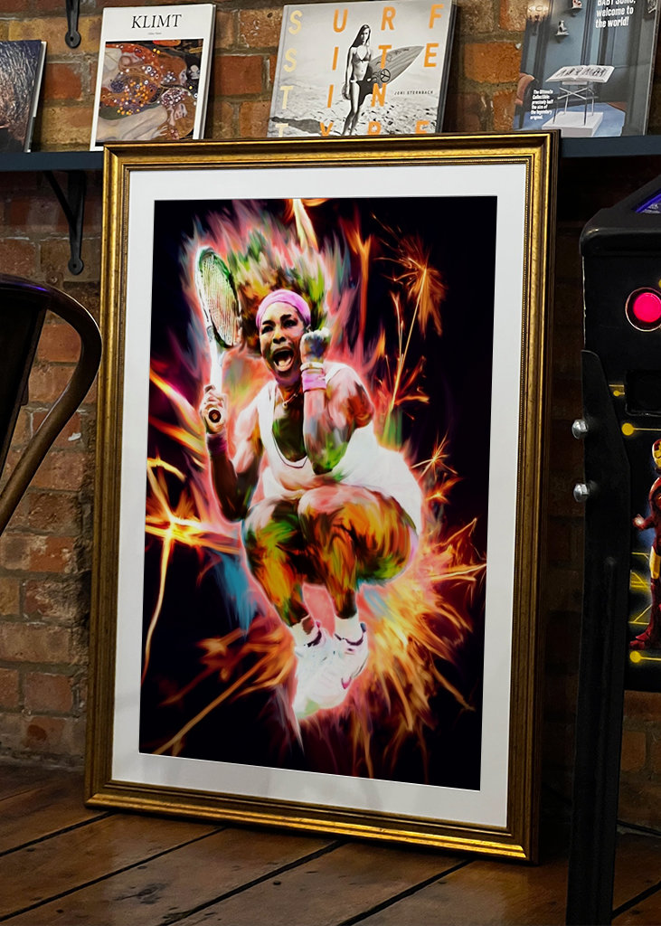 Pop art de Serena Williams