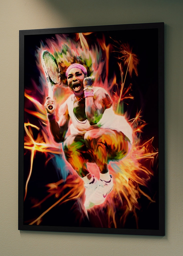 Pop art de Serena Williams