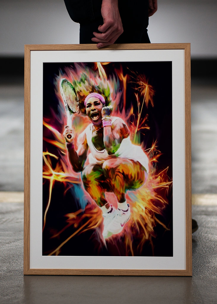 Pop art de Serena Williams