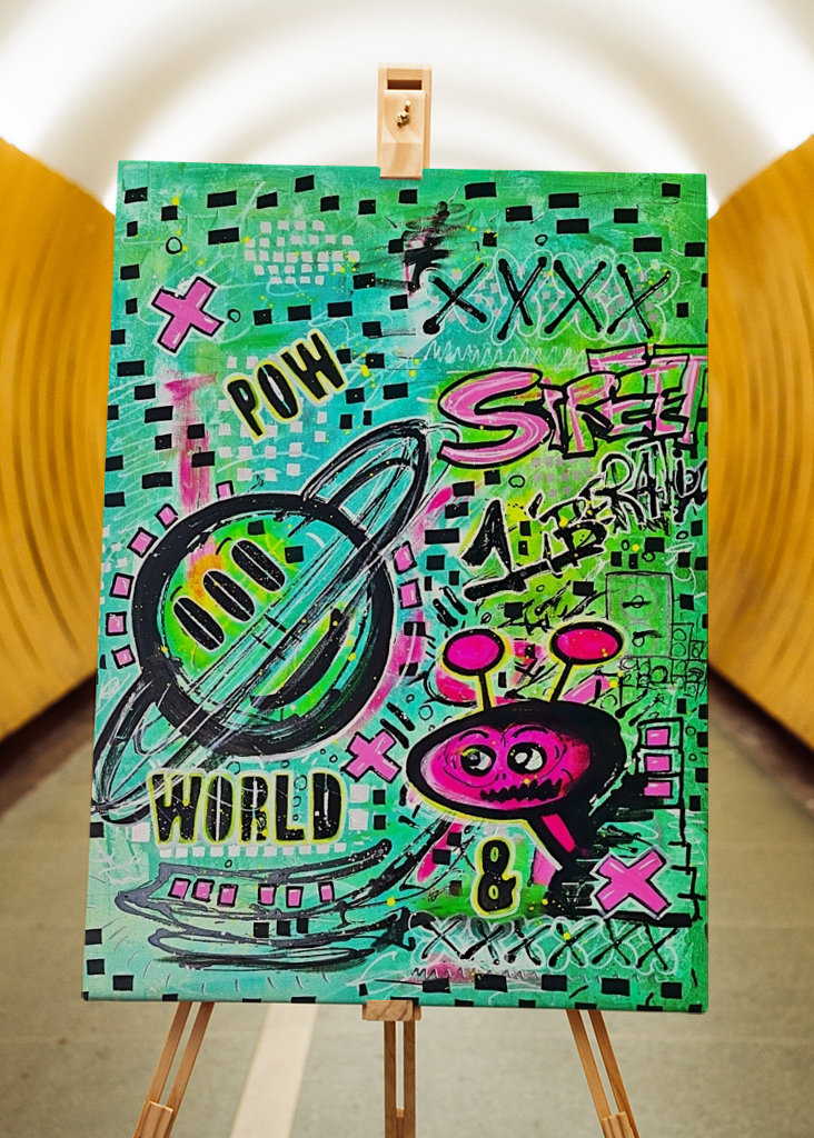 Graffiti Street Art Malerei