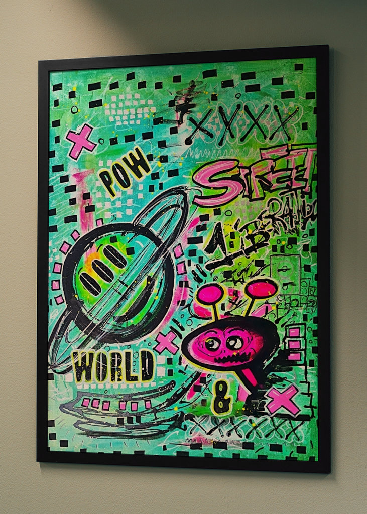 Graffiti Street Art Malerei