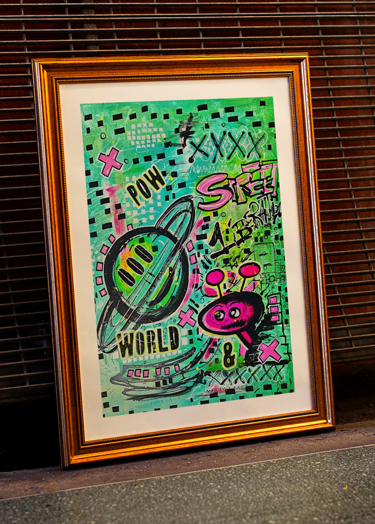 Graffiti Street Art Malerei