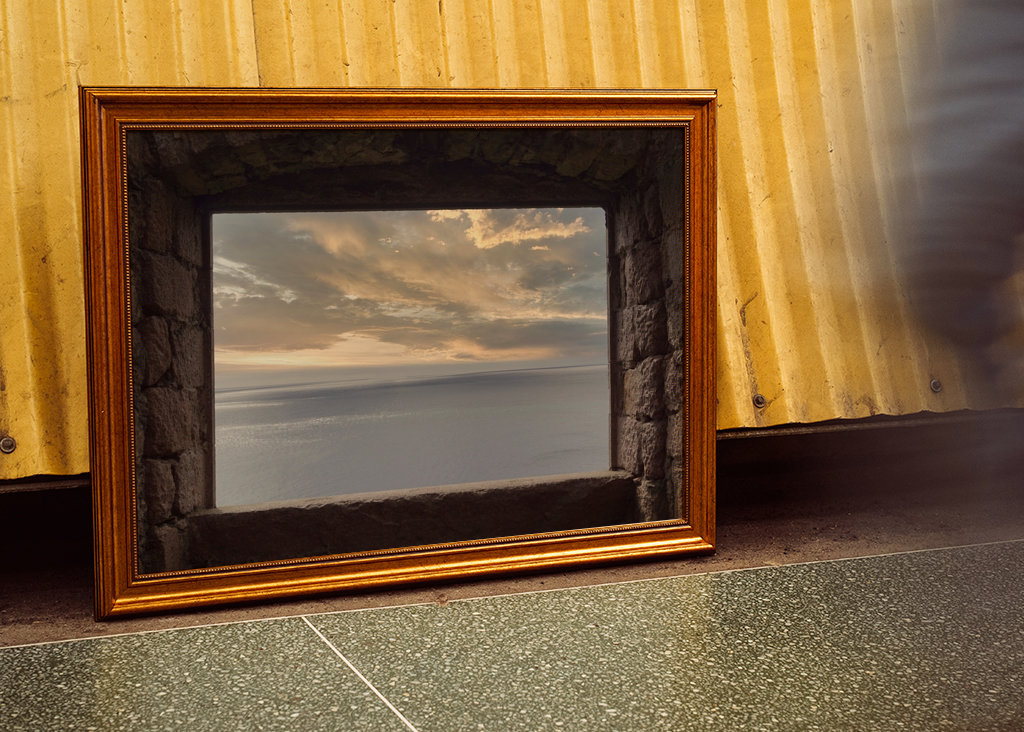 Blick aus dem Fenster