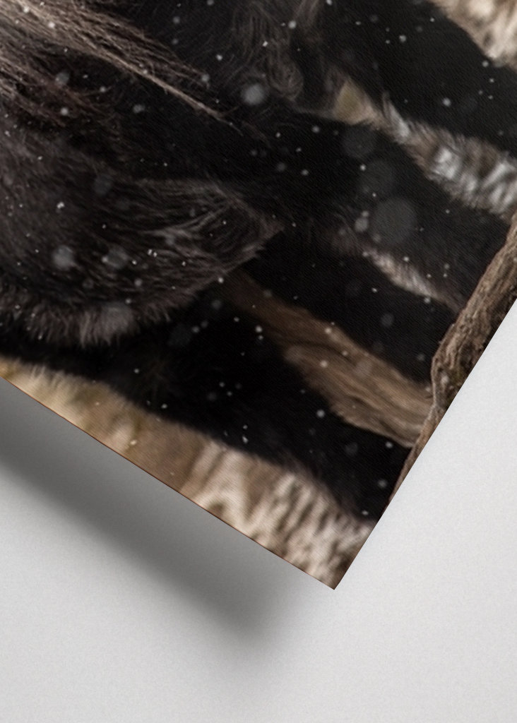 Pony con fiocchi di neve