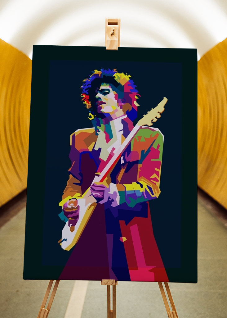 Princ Pop Art Plakát