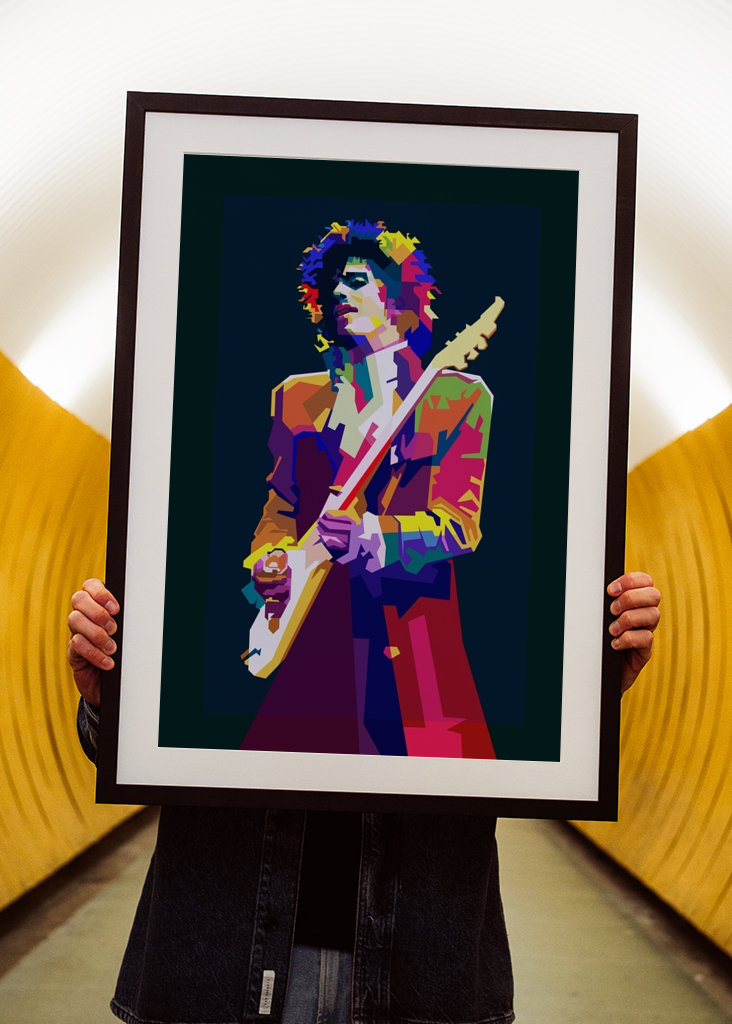 Princ Pop Art Plakát