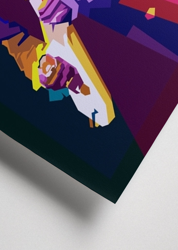 Princ Pop Art Plakát