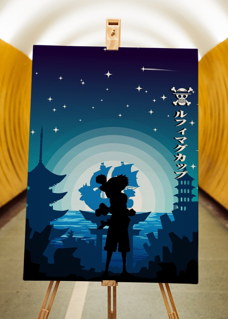 LUFFY  MOONLIGHT one piece 