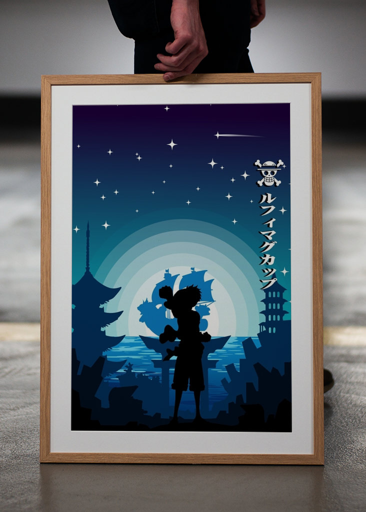 LUFFY  MOONLIGHT one piece 