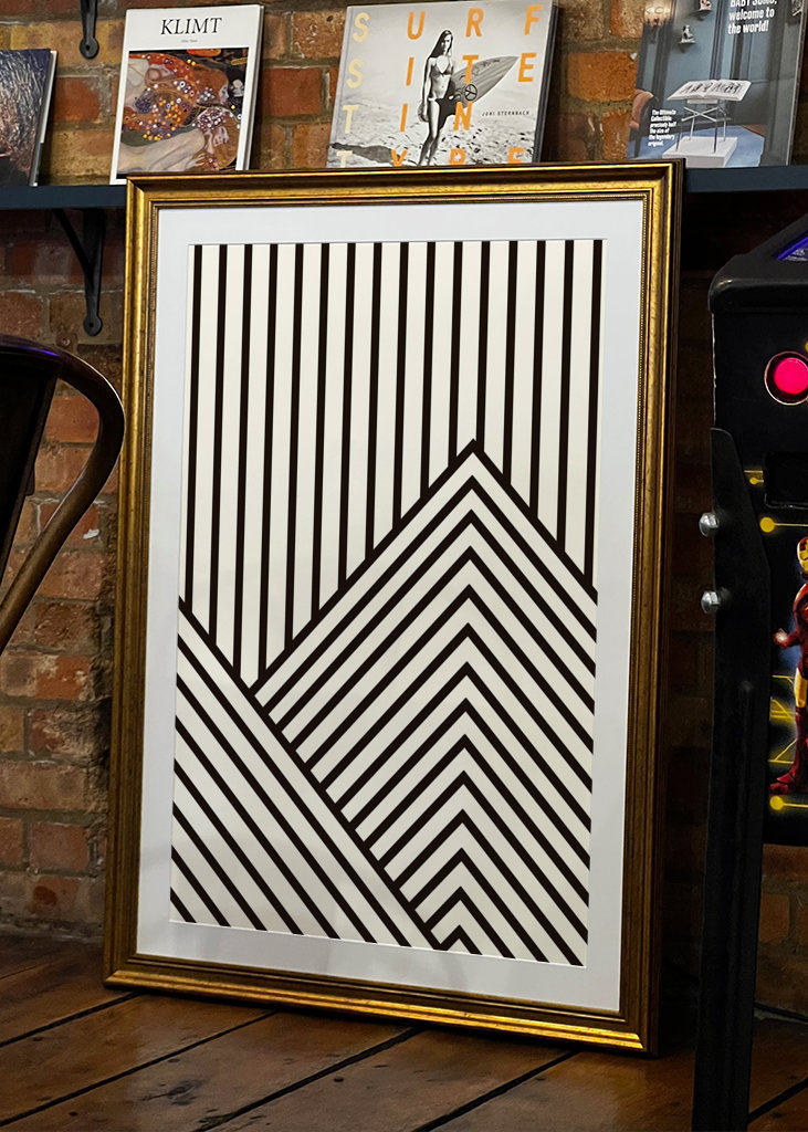 Abstrakcyjna linia artystyczna Natura