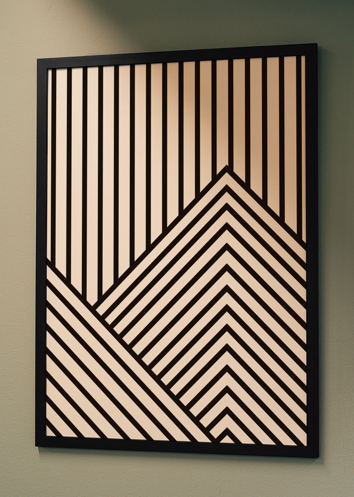 Abstrakcyjna linia artystyczna Natura