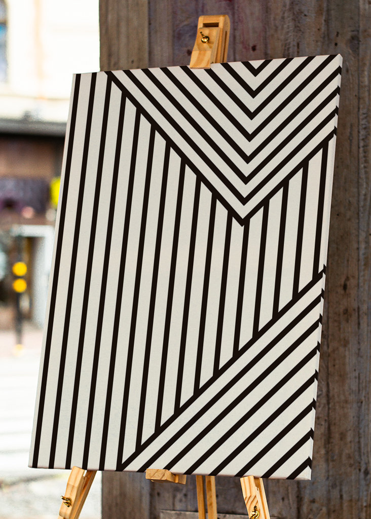 Abstract Line Art Urban