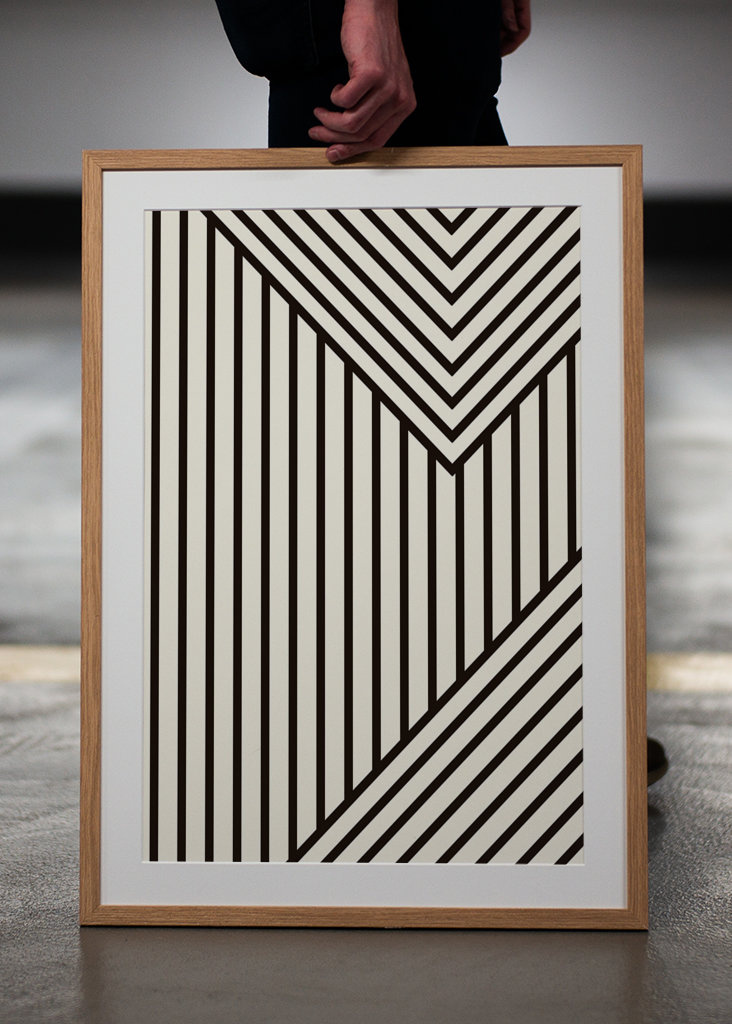 Abstract Line Art Urban