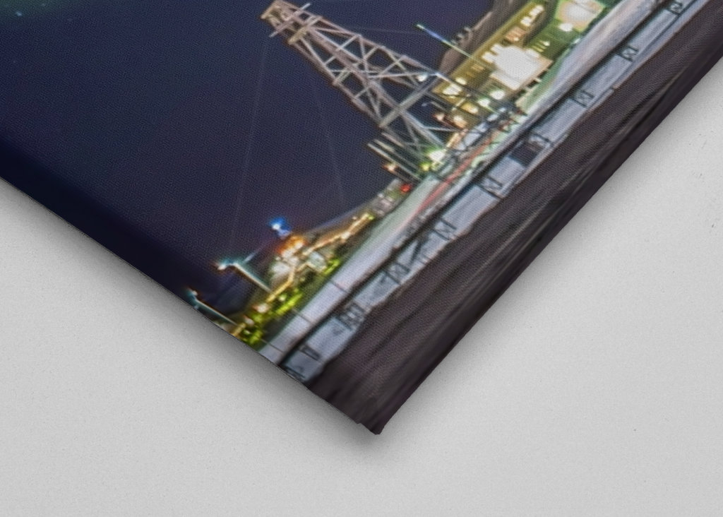 Polární záře nad Longyearbyenem