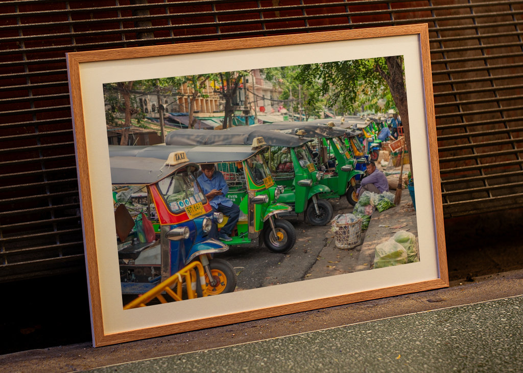 Tuk tuks in Bangkok