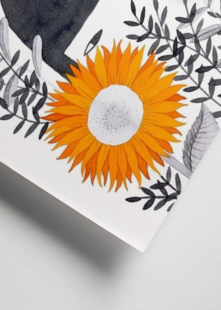 girl with a butterfly