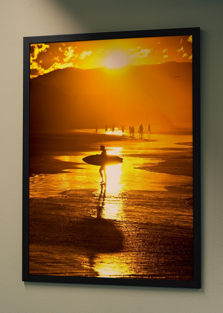 Sunset surfer