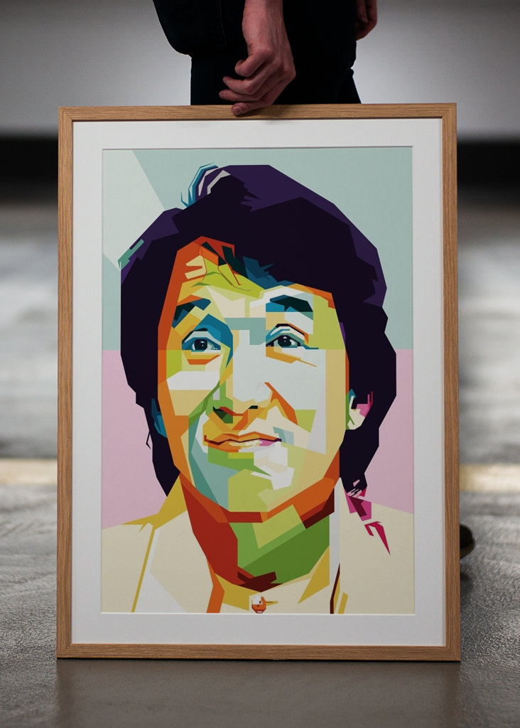 Jackie Chan Style WPAP