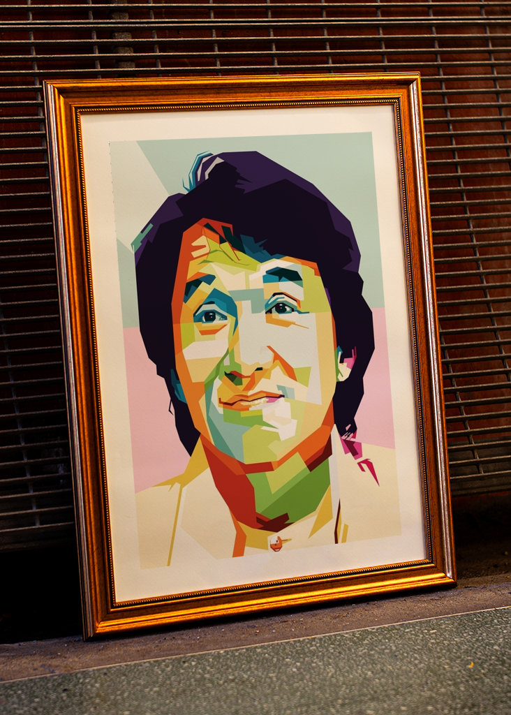 Jackie Chan Style WPAP