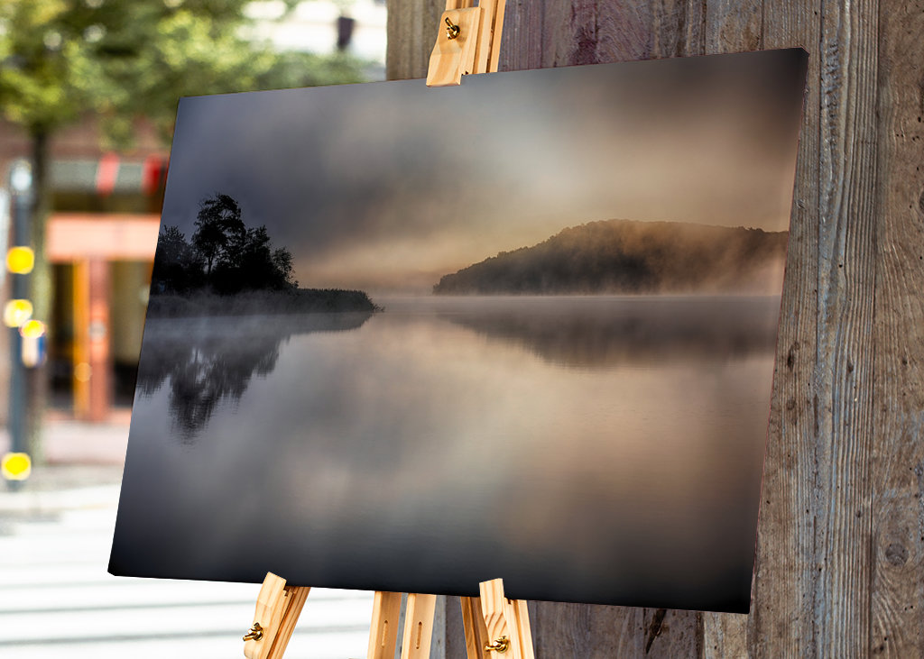 Lever de soleil au lac Rådasjön