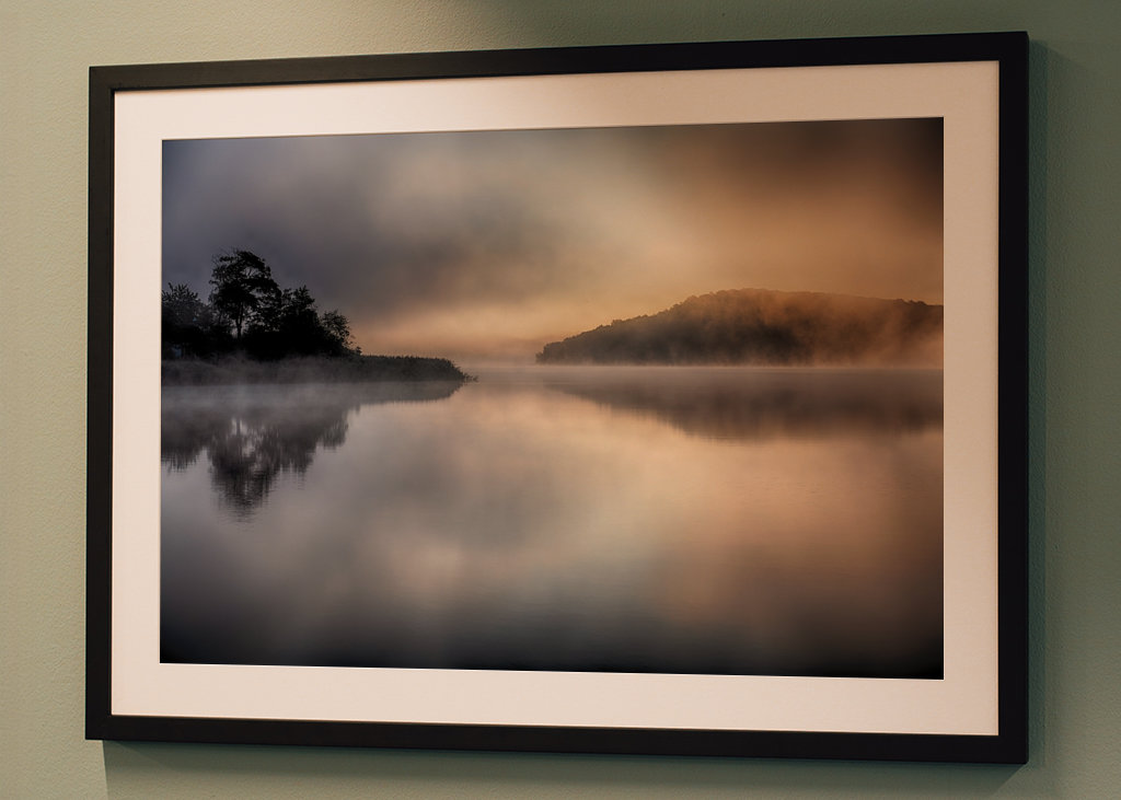 Lever de soleil au lac Rådasjön