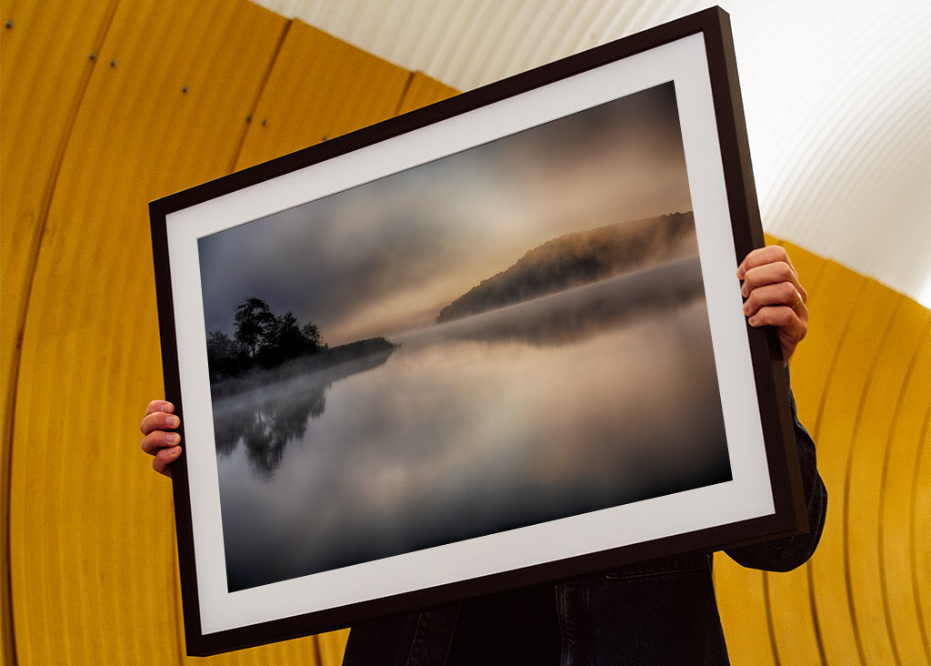 Lever de soleil au lac Rådasjön