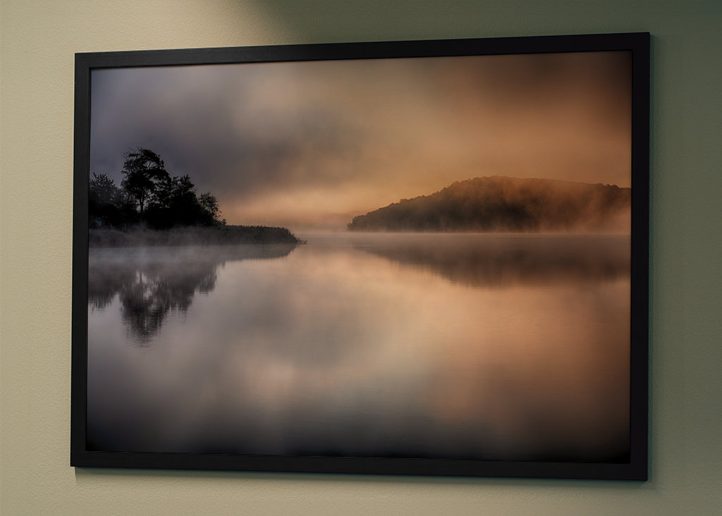 Lever de soleil au lac Rådasjön