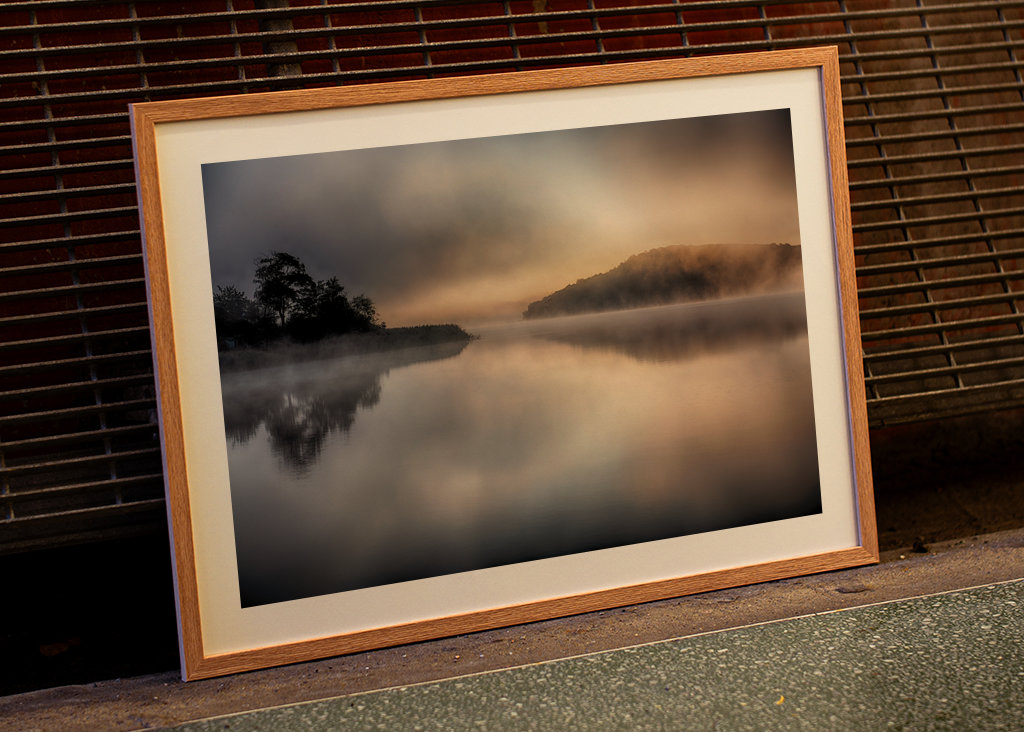 Lever de soleil au lac Rådasjön