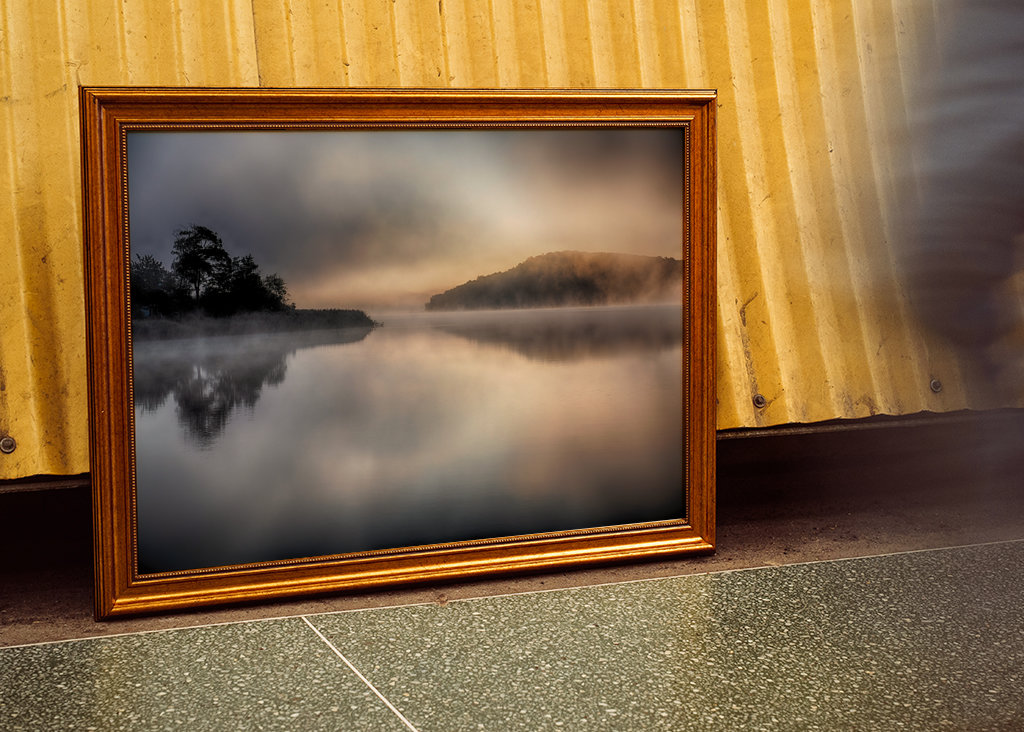 Lever de soleil au lac Rådasjön